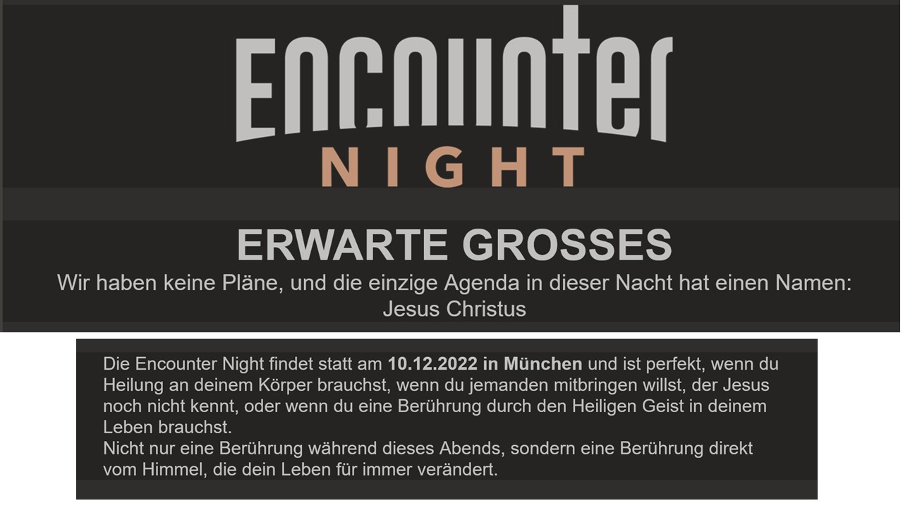 Encounter Night München